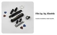LP SG Guitar Bridge Set Independent Intonation Adjustment