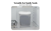 Refrigerator Drink Pitcher with Lid Heat Resistant Cold Water Pitcher Space Saving Design Fridge Door Water Jug for Restaurant, Parties, Bar
