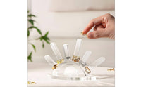 Long-Lasting Acrylic Band Stand Sturdy Acrylic Band Holder Easy to Clean Polished Surface for Jewelry Storage, Countertop, Vanity Table