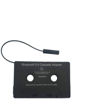 Slim Bluetooth Cassette Adapter Rechargeable Tape Adapter with Control Button Portable Car Audio Premium for Drivers, Commuters
