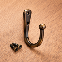 Cabinet and Bedroom Hat Hook Made of Solid Brass for Every Homeowner, New Chinese Style Single with CNC Machined Accuracy