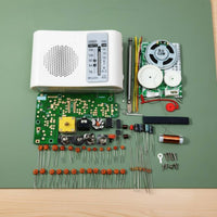 AM FM Electronics Experiment Kit Two-Band DIY Radio Build Kit Electronic Parts for Classroom