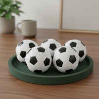 6 Pieces Wear-Resistant 36mm Foosball Ball Long-Lasting Plastic Sports Accessory for Game Room