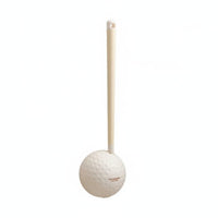 Golf Ball Toilet Brush with holder Golf Head Toilet Brush Gentle Bristles Scrubbing Tool for Lavatory, Home