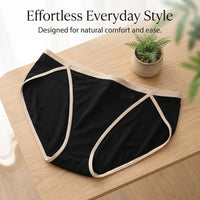 Underwear Women Knickers Multipack with Viscose Fiber and Gusset, Ladies Packs for Everyday Wear, Breathable High Elastic