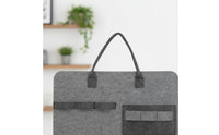 Cat Toy Storage Bag Large Capacity Wall Hanging Cat Toy Holder Portable Textile Pet Supply Organizer for Behind the Door, Closet