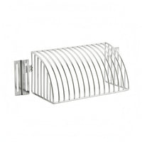 Side Drain Guard Debris Blocking Stainless Steel Drain Cover Downspout Guard Curved Gutter Foliage Filter Rust Resistant