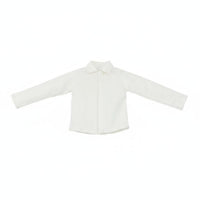 Casual Design Long Sleeve Doll Shirt Easy to Match Short Sleeve Doll Shirt Versatile Toy Clothing Peter Pan Collar for Collection Display, Photo Props