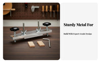 Long-Lasting Metal Construction Guitar Bridge Repair Fixture Professional Grade Acoustic Guitar Bridge Gluing Jig Portable for Luthiers