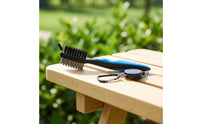 Long-Lasting Golf Club Brush with Retractable Cord Lightweight Golf Club Cleaning Brush Ergonomic Sturdy for Golfers