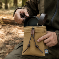Portable Drawstring Bag, Camping Outdoor Small Item Storage, Drawstring Pouch, Bushcraft
