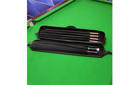 Padded Pool Cue Case Compact Pool Cue Case with Shoulder Strap Water-Resistant Sturdy for Practice Sessions