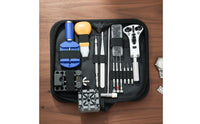 15 Pieces Multifunctional Watch Repair Kit Portable 15 Piece Watch Repair Tool Kit Easy to Use for Hobbyists