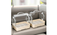 Avian Transport Carrier Cage Easy to Hygienic Avian Travel Carrier for Parrots