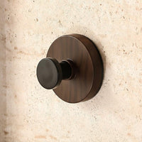 Walnut Grain Suction Hook Wall-Mounted Rack