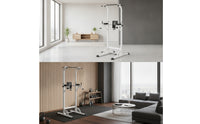 Workout Rig Featuring Height Adjustable Pull-up Bar Featuring Multifunctional Workout Rig for Adults, Home Gym, Apartment, Garage