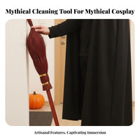 witch's Flying besom enchanting Design witch's besom Lightweight Cosplay Prop for children, Adults, Themed Parties, Stage Performances, Holiday Decoration
