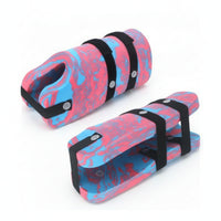 EVA Buoyancy Shoes Open Front Foam Black Footwear Straps for Rehabilitation