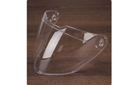 Clear Helmet Visor Easy to Replace Face Cover Replacement Curved for Motorcyclists