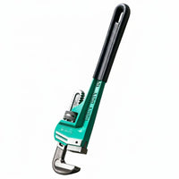 Heavy Duty Pipe Wrench Green Painted Adjustable Pipe Wrench