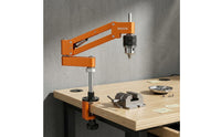 Clamp Mount Cantilever Tapping Bracket Hex Key Included Tapping Cantilever Bracket for Workbench, Workshop