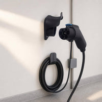 General and basic/T 20234.2 7 Prong Charging Socket Holder Integrated Design Electric Vehicle Plug Holder Fireproof for Garage, Parking Area