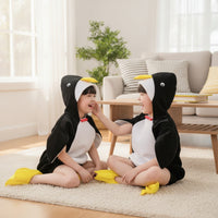 Penguin Performance Outfit Soft Material Children's Penguin Costume 3D Filling for Young Children, Girls, Performances, School Plays, Costume Parties
