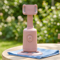 Phone Stand with Tracking 360°   Stand Auto Tracking Holder for Content Creators, Livestreamers, Livestreaming, Video Filming, Desk