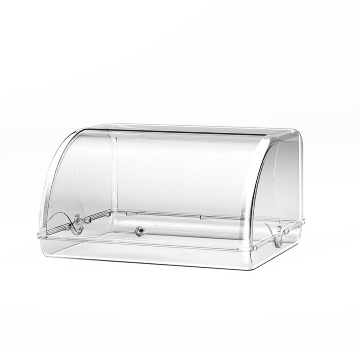 Clear Makeup Organizer with Transparent Lid Dustproof Makeup Organizer with Lid Dust Free Display Case Elegant for Dresser