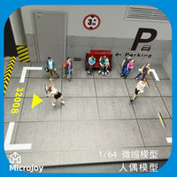 1/64 Scale Miniature Resin Figure Model Toy