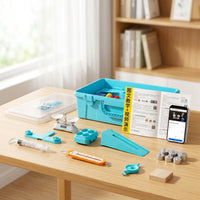 Instructional Mechanics Experiment Kit Junior Physics Experiment Kit with Storage Case Starter Mechanics Learning Set Beginner for Home Study