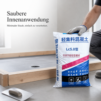 Lightweight Aggregate Concrete for Roof Insulation and Leveling