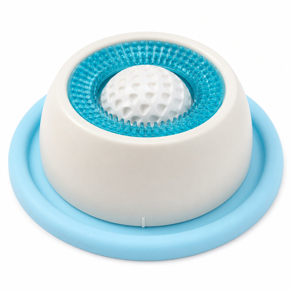 Textured Lick Bowl with Silicone Base Non-Slip Lick Bowl Stable Interactive for Dogs, Grooming