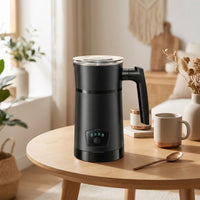Electric Milk Frother Countertop Automatic Milk Frother Temperature Control for Home Kitchen