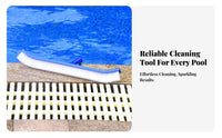 Pool Wall Scrubber Dense Bristles Heavy Duty Pool Brush Efficient Cleaning