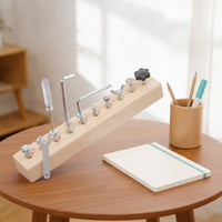 Wooden Screw Board with Tools Child-Centered Toy Safe for Playroom, Classroom