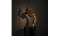 Spooky Witch Light with Pot Colorful Witch Garden Light Enchanted Halloween Decor Sturdy for Pathway