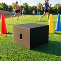 Portable Foam Plyo Box Non-Slip Plyometric Box Shock-Absorbing Fitness Equipment Lightweight for Plyometrics