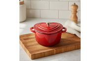 Enameled Cookware with Lid Enameled Cast Iron Casserole with Lid Heat-Retaining Dutch Oven for Couples, Home Cooks, Kitchen