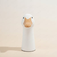 Ceramic Goose Vase Tall Goose Head Vase Versatile Decor for Tabletop