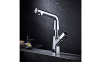 Faucet with Pull-out Sprayers Contemporary Washbasin Tap for Washroom