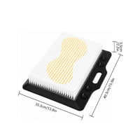 Built-in Handle Golf Bunker Practice Mat Bristle Surface Golf Bunker Hitting Mat Ball Holders Sports Gear Rectangular Base for Golfers