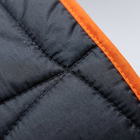 Picnic Blanket with Waterproof Backing for Camping, Quilted Nylon Beach Mat with Snaps, 140*200cm Ground Sheet, Warm Outdoor Blanket 0.7kg