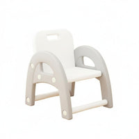 Sturdy and Long-Lasting Arched Leg Toddler Chair Stable Structure Small Four-Legged Seat Easy to Clean kids' Furniture Rounded Border S for Toddlers, Preschoolers, Parents, Kindergarten, Daycare, Classroom, Playroom