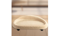 Multi-Functional Cat Scratcher Lounge Wear-Resistant Sisal Cat Scratching Bed Shed-Shed-Resistant Pet Furniture Ergonomic Curve