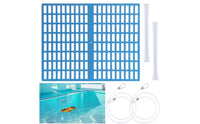 Pool Strainer Net Set Easy to Install Skimmer Cover Kit PP Material Pool Skimmer Screen