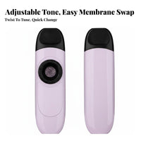 Easy to Play Macaron Color Kazoo Replaceable Membrane Humming Flute Portable for Beginners, Kids, Music Education, Performance