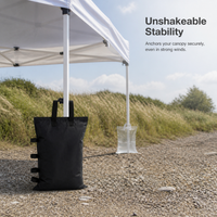 Outdoor Tent Windproof Sandbag Water-Filled Base for Advertising Boards & Parasols