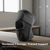 High Elasticity Compression Knee Brace Breathable Material Adjustable Compression Knee Brace Lightweight for Runners, Running, Workout