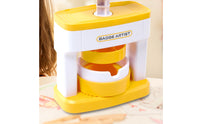 Pattern Sheets Badge Making Kit Includes Cutter Manual Badge Press Compact Button Making Machine Plastic